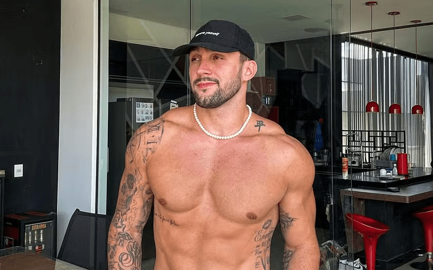 Arthur Picoli exibe “tanquinho” e impacta a web: ‘Temperatura subiu’