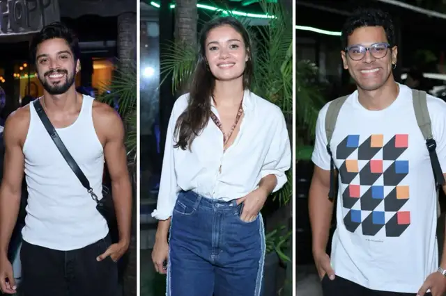 Rodrigo Simas, Sophie Charlotte e Renan Monteiro