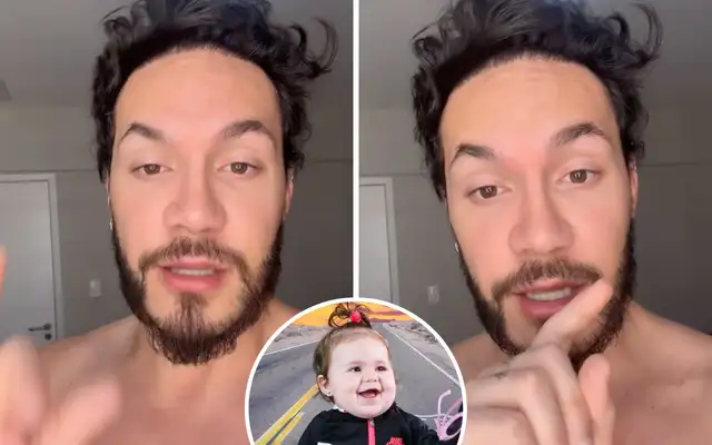 Eliezer faz apelo aos fãs: ‘Não beijem minha filha Lua’