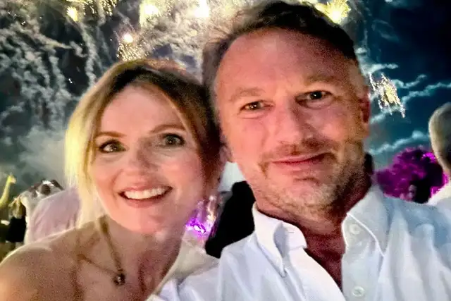 Geri Halliwell e Christian Horner