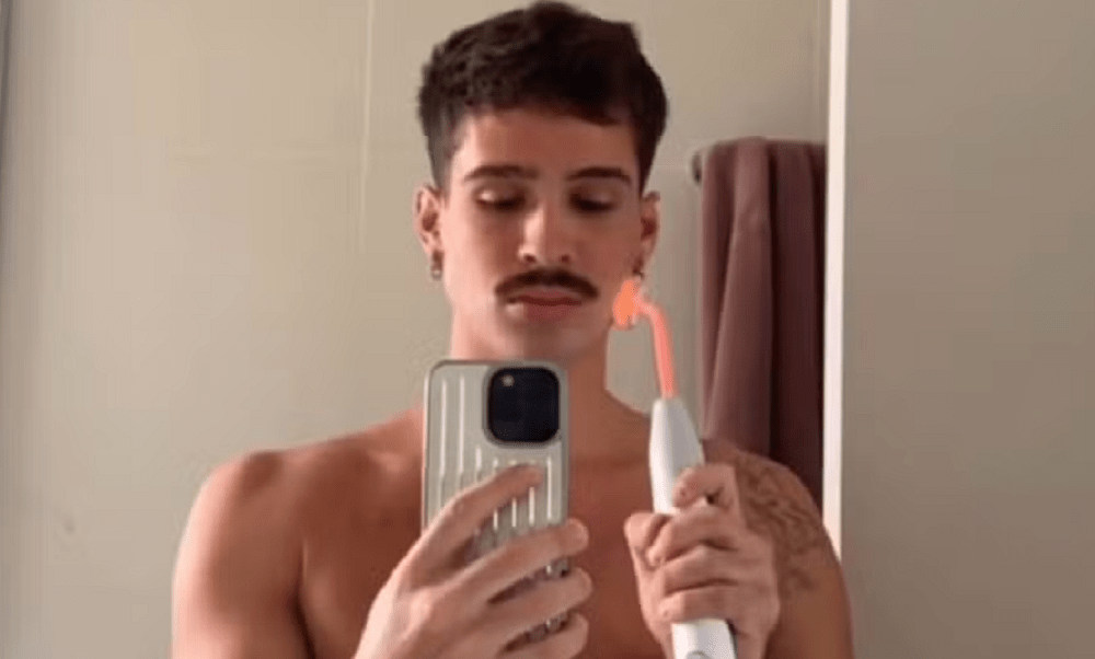 João Guilherme surge de cueca branca e impacta a web: “Tem o suco”