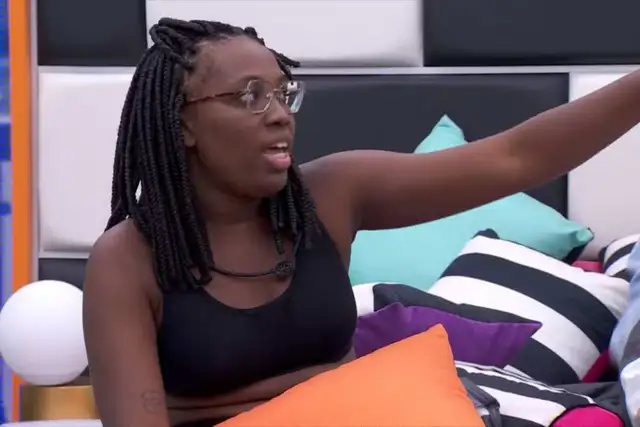 leidy elin no quarto do lider do bbb 24