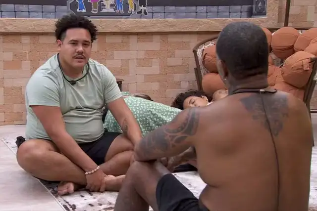 lucas henrique conversando com rodriguinho no bbb 24