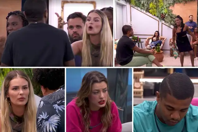 BBB 24 -Brigas após o Sincerão - Yasmin, Leidy Elin, Davi, Beatriz