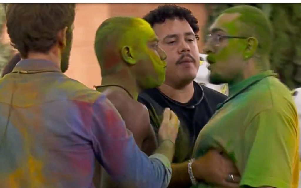 Treta entre Davi e MC Bin Laden após o Sincerão - Foto: Reprodução Globoplay