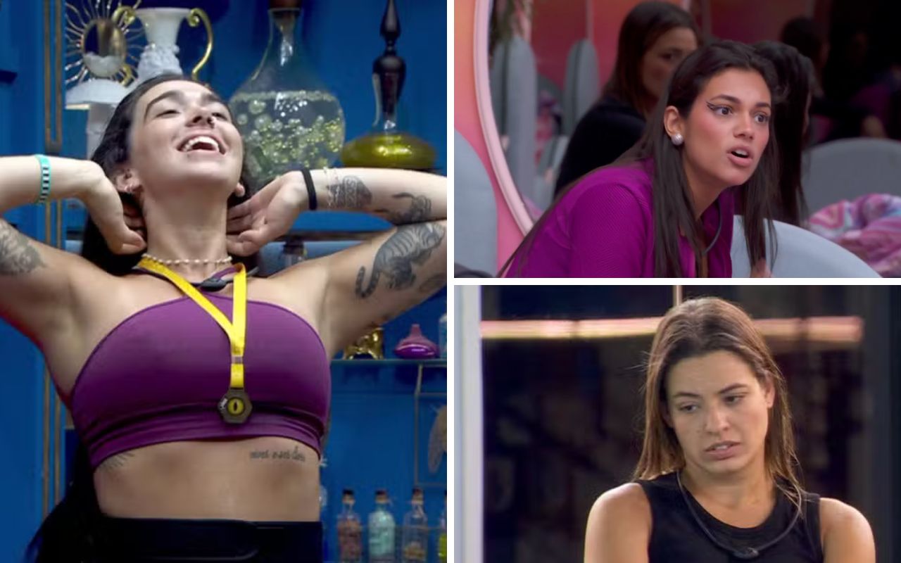 BBB 24: Giovanna mira em Alane e Beatriz para próxima indicação