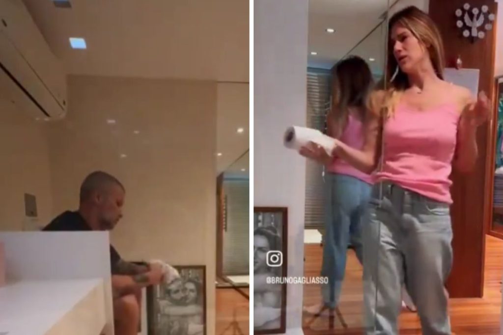 Giovanna Ewbank e Bruno Gagliasso mostram intimidade e sua evolução