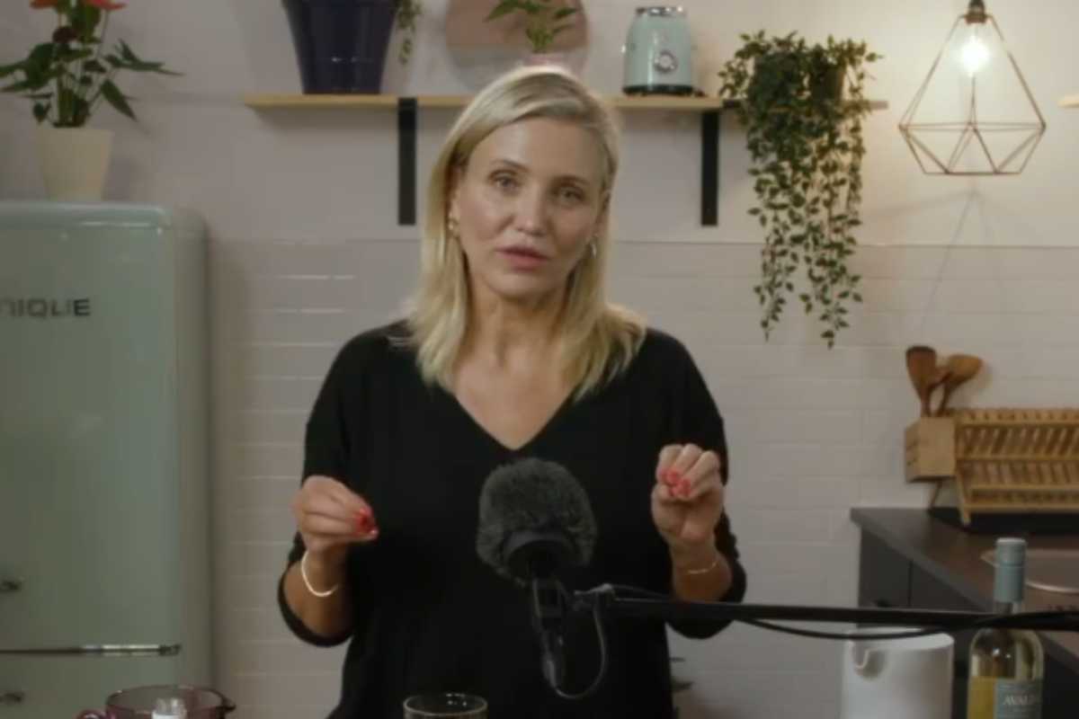 Cameron Diaz na cozinha