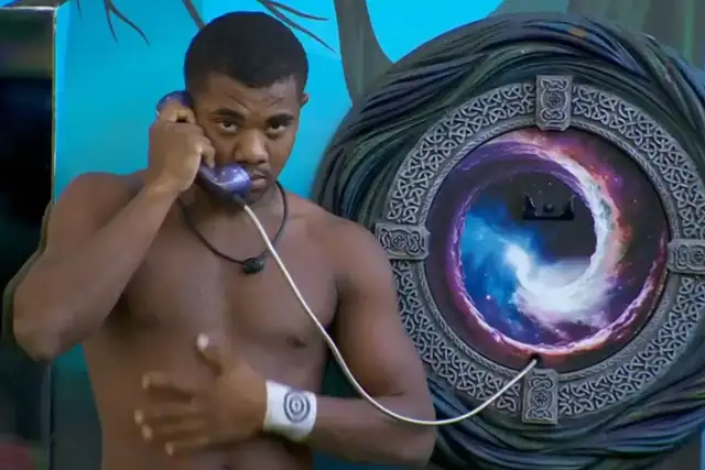 Davi atendeu o Big Fone no BBB 24