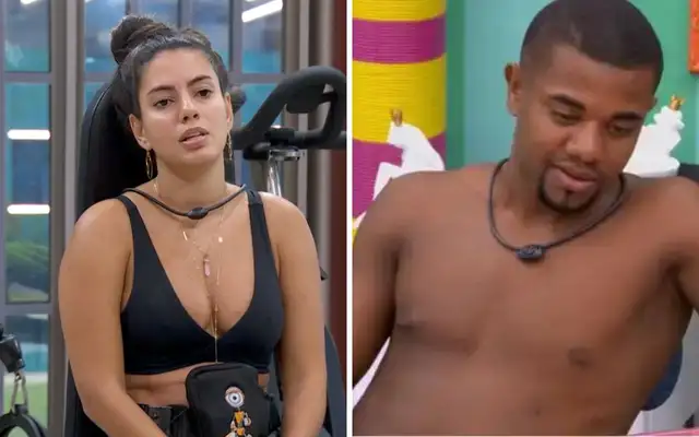 Fernanda e Davi no BBB 24 - Reprodução Globoplay