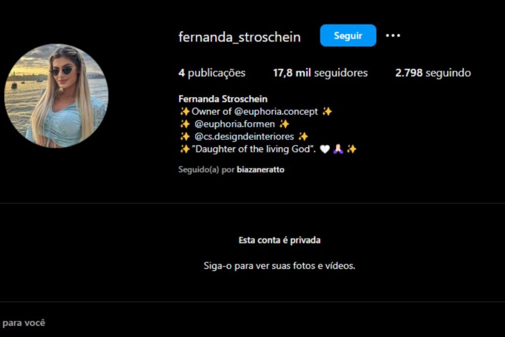 fernanda-stroschein-instagram-1024x683-1 Perfil de Fernanda Stroschein, nova namorada de Guimê