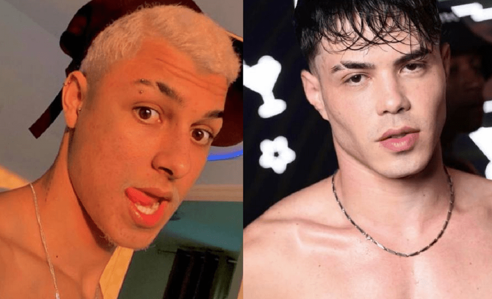 Os influencers Gustavo Rocha e Rafael Brasil são flagrados aos beijos; veja vídeo