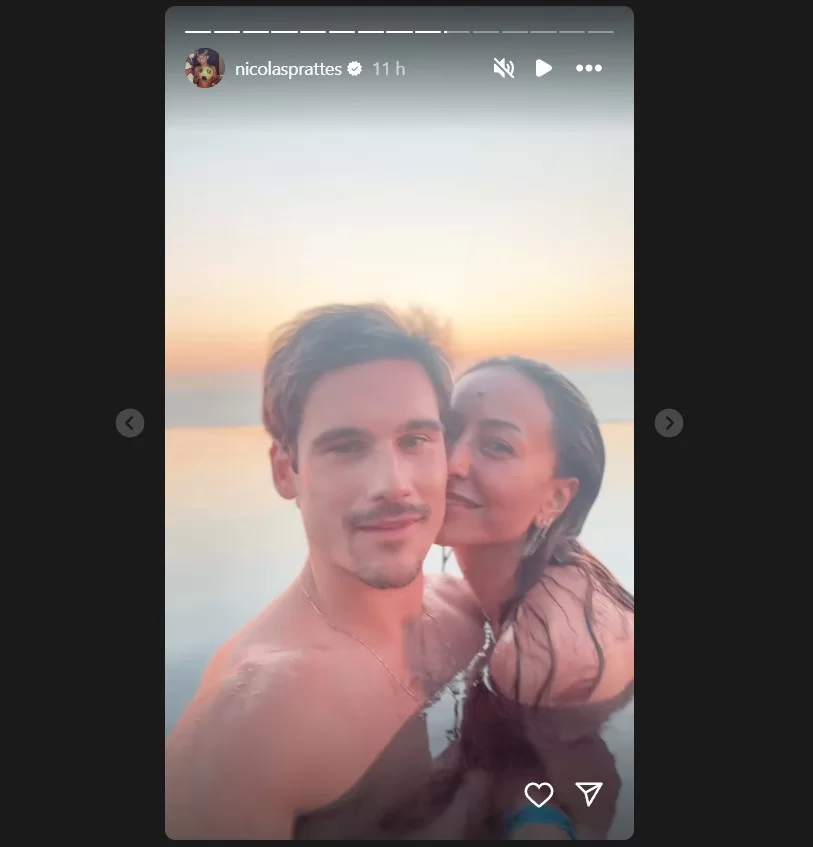 Story postado pelo casal