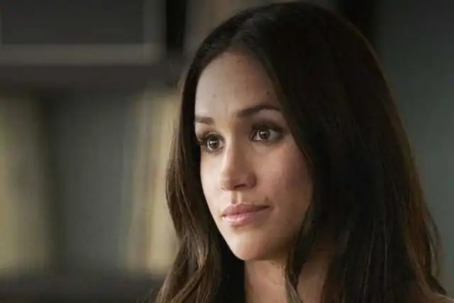 Meghan Markle em cena da série Suits