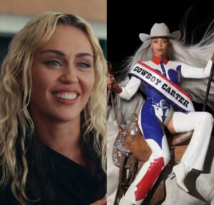 Beyoncé lança música com Miley Cyrus e web reage: Nunca imaginaria