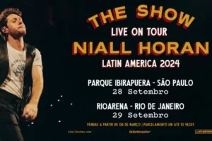 Niall Horan volta ao Brasil com turnê