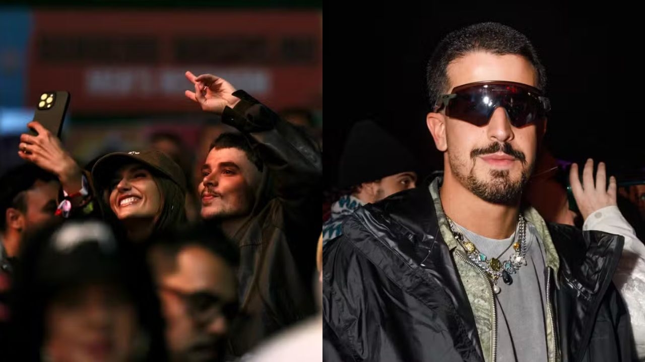 Sasha Meneghel e João Lucas curtem Lollapalooza em local próximo a Enzo Celulari Lorena Bueri