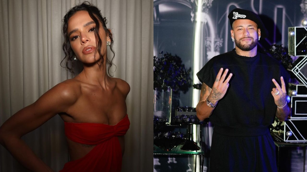 Bruna Marquezine e Neymar comparecem ao aniversário de Anitta  Lorena Bueri