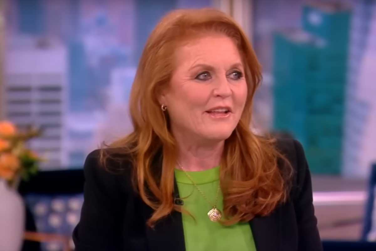 Sarah Ferguson no programa The View
