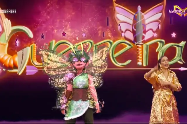 The Masked Singer Brasil - fantasia digital e Ivete Sangalo