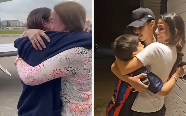 Wanessa Camargo reencontra a mãe e os filhos após deixar o BBB24