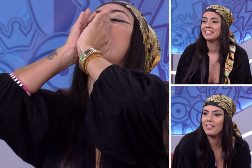 Fernanda ficou surpresa ao saber que é conhecida como Loba - Foto: Reprodução/ Globoplay