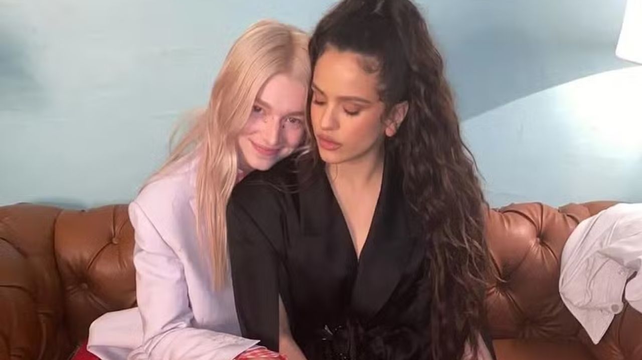 Hunter Schafer, de Euphoria, revela romance com Rosalía Lorena Bueri