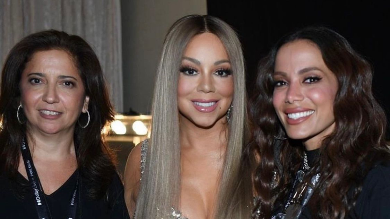 Mariah Carey compartilha foto com Anitta e se declara: 'Te amo' Lorena Bueri