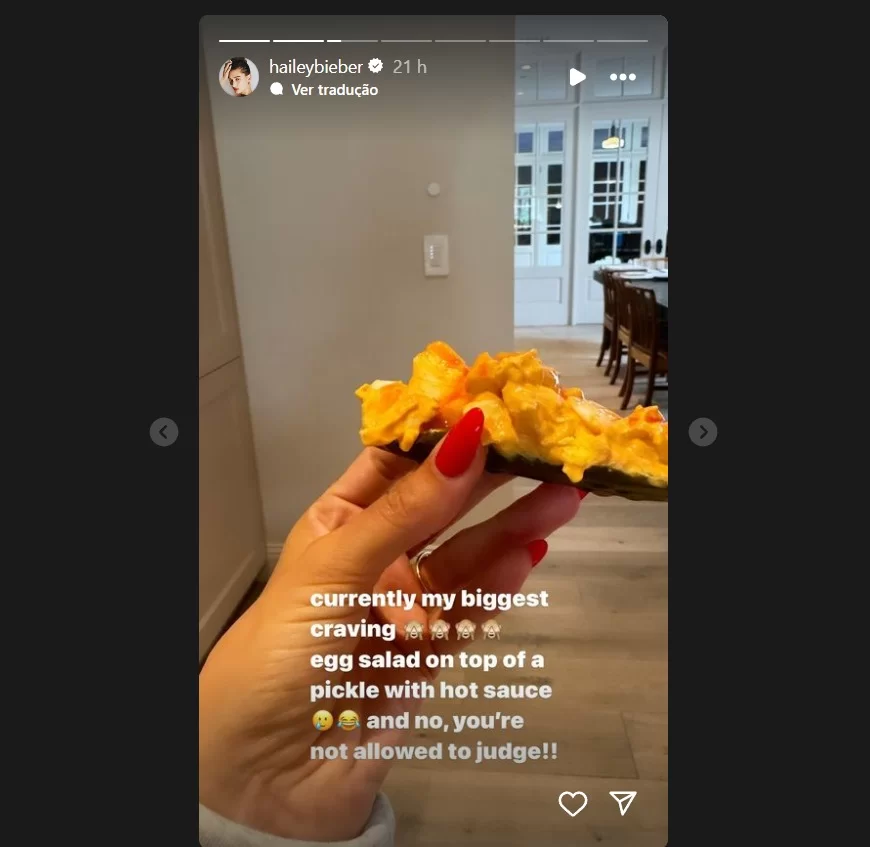 Story de Hailey