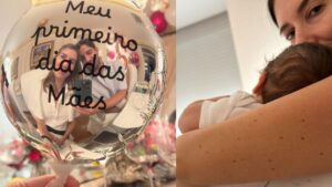 Alexandre Pato e Rebeca Abravanel exibem filho nas redes sociais pela primeira vez