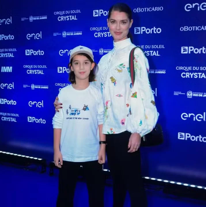 Alinne Moraes no evento (Foto: reprodução/site/AgNews) Lorena Bueri