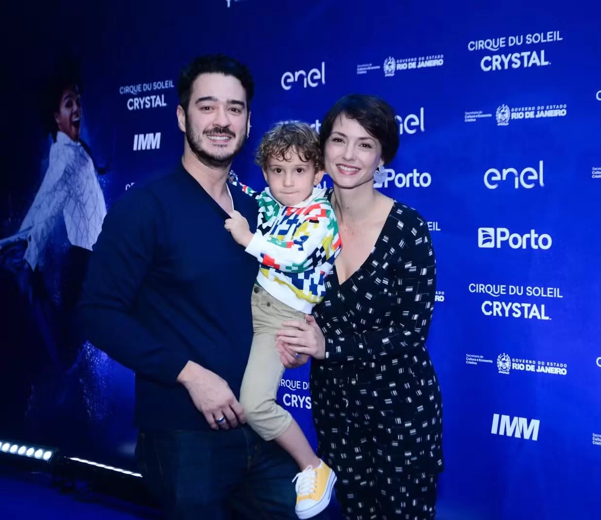 Marcos Veras e família (Foto: reprodução/site/AgNews) Lorena Bueri