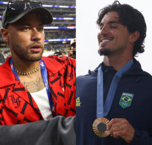 Neymar Jr. faz desabafo sobre regras do surfe após Gabriel Medina perder semifinal: Não é um esporte justo