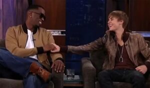 Web resgata vídeo de P. Diddy proibindo Justin Bieber de falar o que faz com ele: “Fique calado”