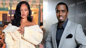 Rihanna reage ao ser questionada sobre festas do Diddy