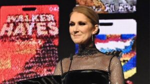 Celine Dion faz sua primeira aparição após se apresentar na França e conta sobre sua doença