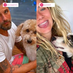 Sasha Meneghel e João Lucas, Giovanna Ewbank e Bruno Gagliasso… Veja os casais famosos que são pais de pets