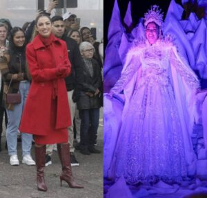 Patrícia Poeta apresenta Encontro direto do Rio Grande do Sul e desfila como Rainha do Inverno