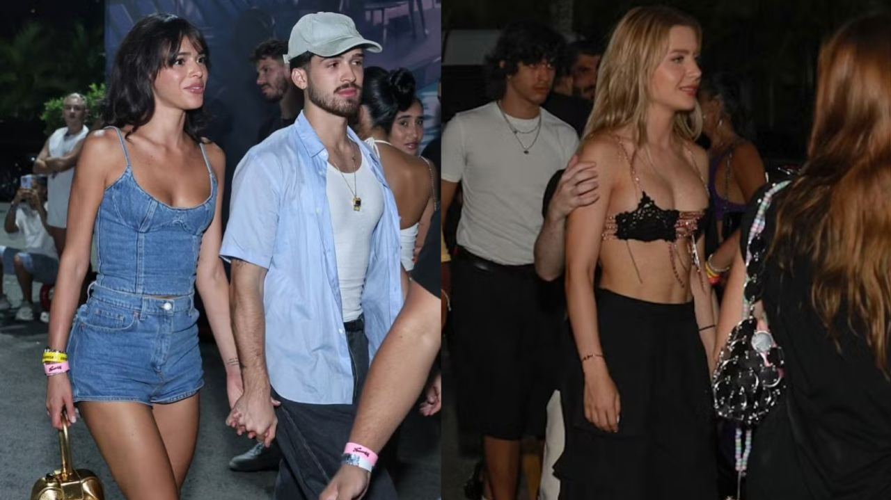 João Guilherme e Bruna Marquezine prestigiam mesma festa que Jade Picon, ex de João Lorena Bueri