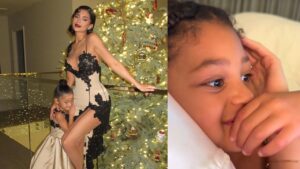 Kylie Jenner compartilha a reação de Stormi ao assistir vídeo feito para ela durante a gravidez