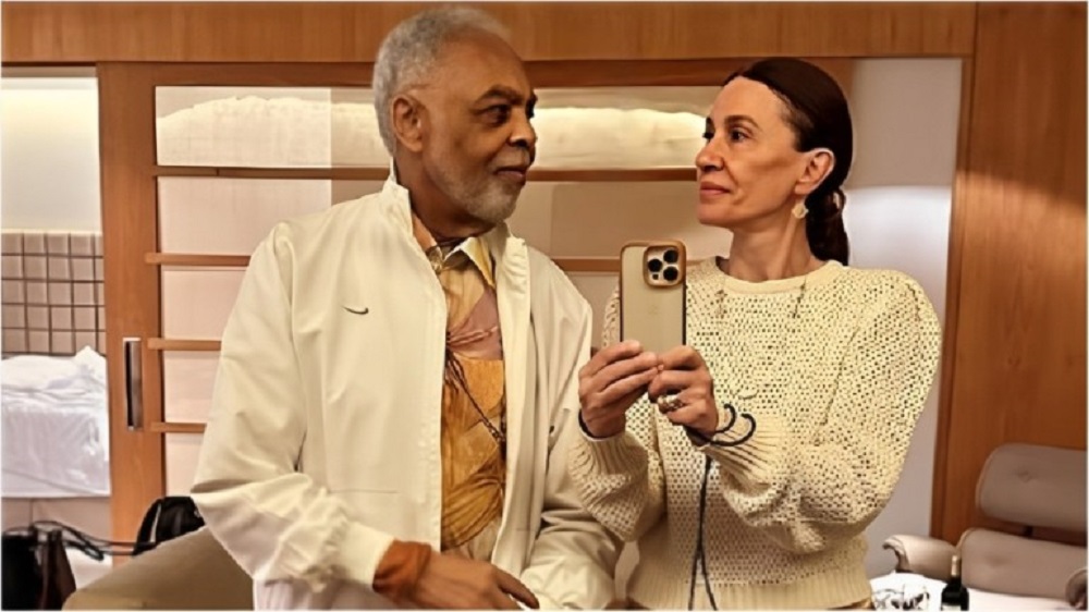 Flora e Gilberto Gil e passam o Ano Novo em São Paulo, ao lado de Preta Gil