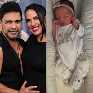 Mini Camargo! Clara, filha de Graciele Lacerda e Zezé Di Camargo, surge com roupinha personalizada: É o Amor