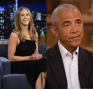 Colunista revela que Jennifer Aniston e Barack Obama estão vivendo affair, fontes contam que ele deve anunciar divórcio e assunto viraliza; entenda