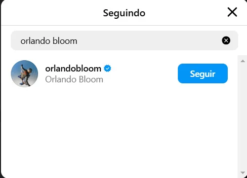 Katy Perry e Orlando Bloom voltam a se seguir no Instagram (Foto: reprodução/Instagram/@orlandobloom) Lorena Bueri