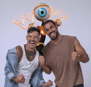 Gabriel e Maike são os últimos a deixarem Prova do Líder do BBB25