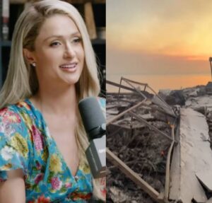 Paris Hilton mostra mansão completamente destruída após incêndio florestal em Los Angeles