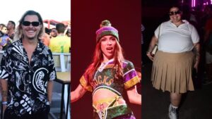 Famosos aproveitam o final de semana e curtem show de Anitta em Salvador