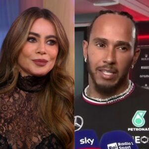 Diferença de 12 anos seria empecilho para Sofia Vergara desenvolver affair com Lewis Hamilton