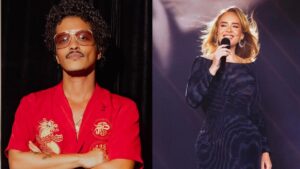 Warner Music compra por R$2,6 bilhões catálogo de gravações dos cantores Bruno Mars e Adele