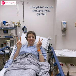 Fabiana Justus faz exame importante um ano após transplante de medula. Veja o que se sabe sobre a doença da influenciadora
